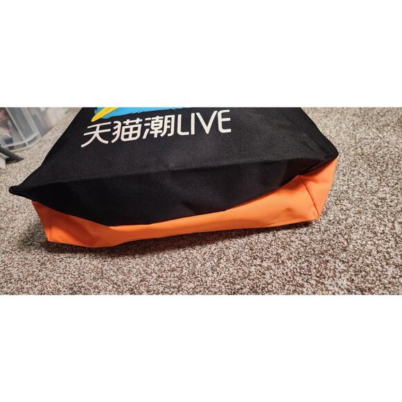 SneakerCon Shanghai 2020 Canvas tote Bag Orange - Picture 4 of 4